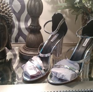 Glitter Chunky Heels